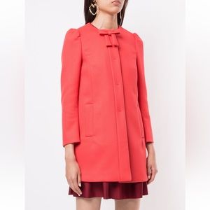 RED Valentino Coral Pique Bow size XS
